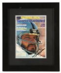 1977 September 19 Kenny Stabler Oakland Raiders Signed 15" x 18" Framed Sports Illustrated Magazine (JSA)