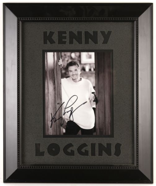 1970s-80s Kenny Loggins Signed 16" x 19" Framed Photo (JSA)