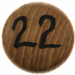 1983-85 Jack Clark Giants/Cardinals Signed Louisville Slugger Professional Model Game Used Bat (MEARS LOA/JSA))