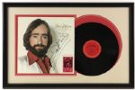 1978 Dave Mason Signed 19" x 29" Framed Mariposa De Oro album (JSA)