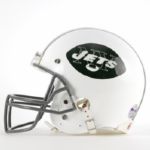 1990's Don Maynard New York Jets Signed Full Size Helmet (JSA) 