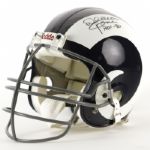 1990s Deacon Jones Los Angeles Rams Signed Full Size Helmet (JSA)