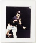 1980's Baseball Signed Photo & Statue Collection - Lot of 7 w/ Reggie Jackson, Mike Schmidt, Luis Tiant & More (JSA)