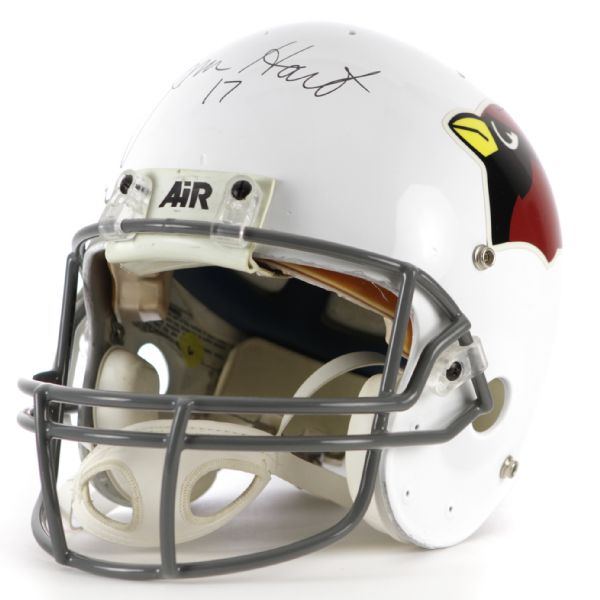 1990s Jim Hart Dave Barr St. Louis Cardinals Signed Full Size Helmet (JSA)