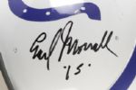 1992 Earl Morrall Indianapolis Colts Signed Full Size Helmet (JSA) 