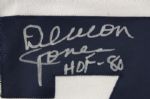 1990's Deacon Jones Los Angeles Rams Signed Durene Jersey (JSA)