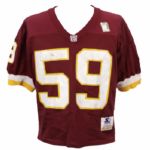 1992 John Brantley Washington Redskings Practice Worn Jersey (MEARS LOA)
