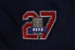 2009 Anthony Reyes Cleveland Indians Game Worn Alternate Jersey (MEARS LOA/Team COA)