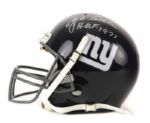 1998 Y.A. Tittle New York Giants Signed Full Sized Helmet (JSA)