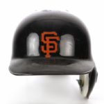 2009 Bengie Molina San Francisco Giants Game Worn Batting Helmet (MEARS LOA/MLB Hologram)