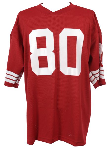 1990s Jerry Rice San Francisco 49ers Signed Jersey (JSA)