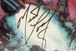 1977 Meat Loaf Signed 22 x 28 Framed Bat Out Of Hell Album (JSA)