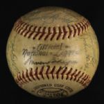 1953 Pittsburgh Pirates Team Signed ONL Giles Baseball w/ 23 Signatures (JSA)