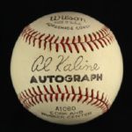 1950s-60s Al Kaline Detroit Tigers Autograph Model Wilson A1080 Baseball in Original Box