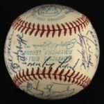 1971-72 Detroit Tigers Team Signed OAL Cronin Baseball w/ 27 Signatures Including Al Kaline, Billy Martin, Mickey Lolich & More (JSA)