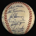 1971-72 Detroit Tigers Team Signed OAL Cronin Baseball w/ 27 Signatures Including Al Kaline, Billy Martin, Mickey Lolich & More (JSA)