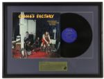 1970 Creedence Clearwater Revival Signed 20" x 26" Framed Cosmos Factory Album (JSA)