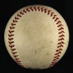 1934-51 Rabbit Warstler George Uhle Billy Rogell Signed ONL Frick Baseball (JSA)