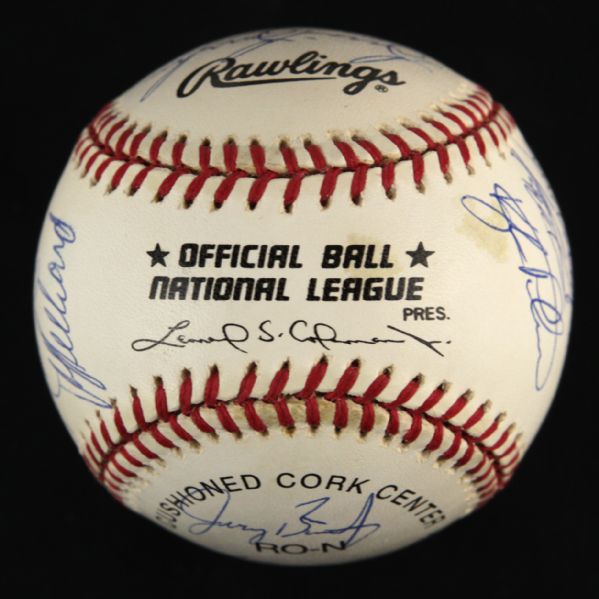 1999 Milwaukee Brewers Team Signed ONL Coleman Baseball w/ 16 Signatures (JSA)