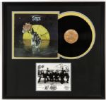 1972-74 Styx Signed 28" x 29" Framed Best Of Styx Album (JSA)