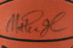 1990's Magic Johnson Los Angeles Lakers Signed Basketball (JSA)