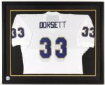 1990s Tony Dorsett Pitt Panthers Signed 32" x 41" Framed Jersey (JSA)