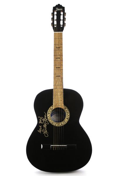 1990s Loretta Lynn Country Music Signed Paracho Acoustic Guitar (JSA)