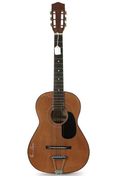 1980s Kenny Roger Country Music Signed La Primera Acoustic Guitar (JSA)