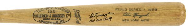1969 Ed Kranepool New York Mets Signed H&B Louisville Slugger Professional Model World Series Bat (MEARS LOA/JSA) Personal Collection of Ed Kranepool