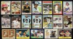 1950's-80's Baseball Card Collection - Lot of 74 w/ Many Hall of Famers, Rookie Cards and More
