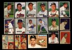 1933-56 Goudey Bowman Topps Playball Baseball Trading Card Collection - Lot of 23 w/ Mel Ott, Leo Durocher & More