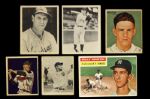 1933-56 Goudey Bowman Topps Playball Baseball Trading Card Collection - Lot of 23 w/ Mel Ott, Leo Durocher & More