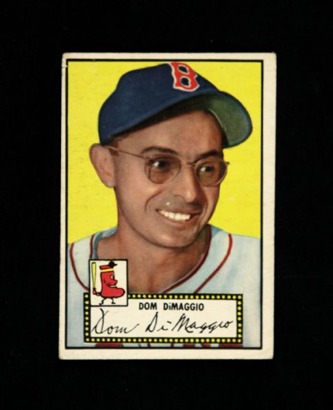 1952 Dom DiMaggio Boston Red Sox Topps #22 Trading Card
