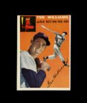 1954 Ted Williams Boston Red Sox Topps #1 Trading Card 