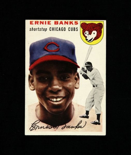1954 Ernie Banks Chicago Cubs Topps #94 Trading Card (good condition)
