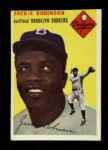 1954 Jackie Robinson Brooklyn Dodgers Topps #10 Trading Card