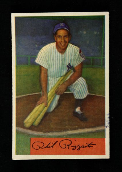 1954 Phil Rizzuto New York Yankees Bowman #1Trading Card