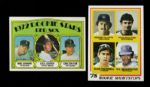 1972-78 Carlton Fisk Cecil Cooper Paul Molitor Alan Trammell Rookie Card Collection - Lot of 2