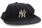 1964-74 Mel Stottlemyre New York Yankees Game Worn Cap (MEARS LOA)