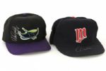 2000s Paul Molitor Wade Boggs Minnesota Twins Tampa Bay Devil Rays Signed Cap - Lot of 2 