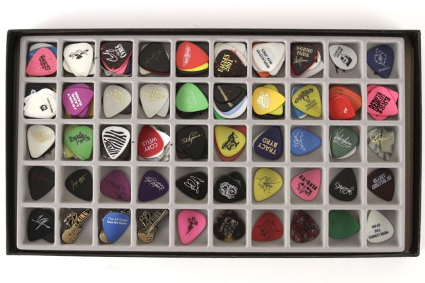 1990-2000s Artist Guitar Pick Collection - Lot of 200+