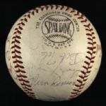 1969 Cincinnati Reds Team Signed ONL Giles Baseball w/ 19 Signatures Including Johnny Bench, Pete Rose & More (JSA)