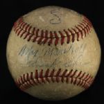 1946 Happy Chandler Max Marshall Spec Shea PCL Signed Baseball (JSA)