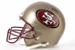 1990s-2000s San Francisco 49ers Jerry Rice #80 Signed Full Size Helmet (JSA)