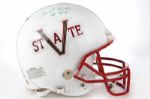 1990s-2000s Mississippi Valley State College Jerry Rice #80 Signed Full Size Helmet (JSA)