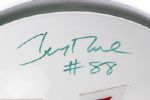 1990's-2000's Mississippi Valley State College Jerry Rice #80 Signed Full Size Helmet (JSA)