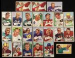 1952 Topps Large Football Partial Set (Lot of 44)
