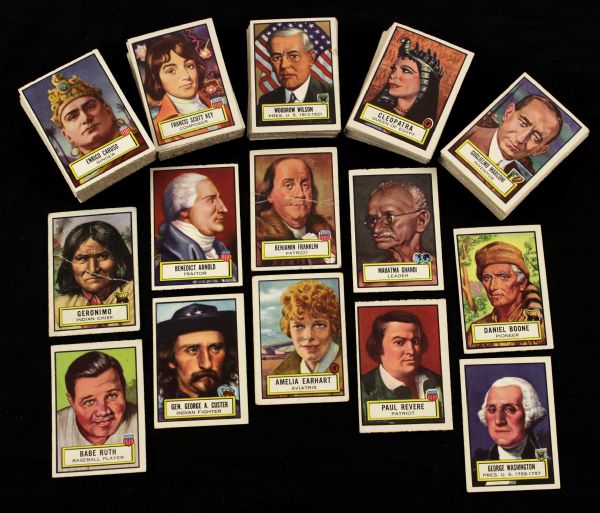 1952 Topps Look N See Cards (Lot of 120) Including Babe Ruth