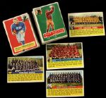 1956 Topps Football  Partial Set (Lot of 60)
