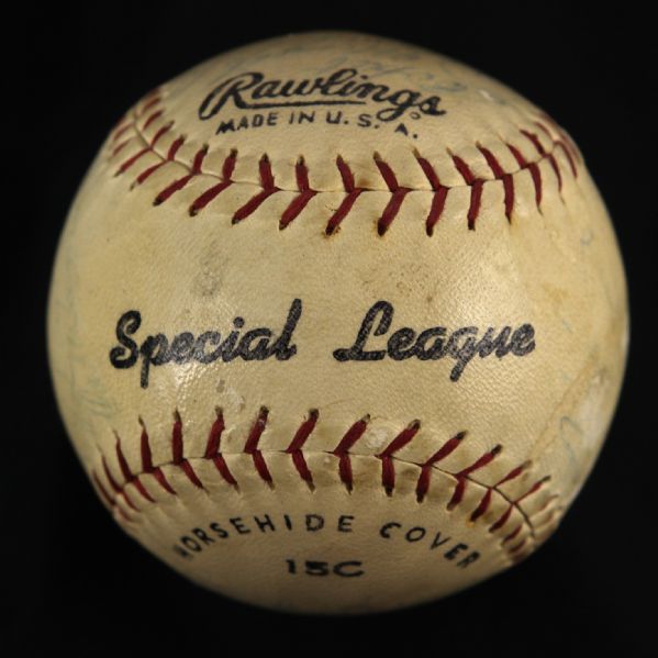 1961-63 Pittsburgh Pirates Team Signed Baseball w/ 18 Signatures Including Roberto Clemente, Johnny Logan & More (JSA)